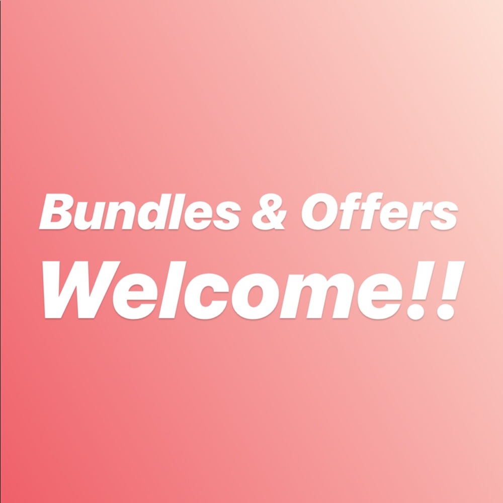 Bundles & Offers Welcome!!